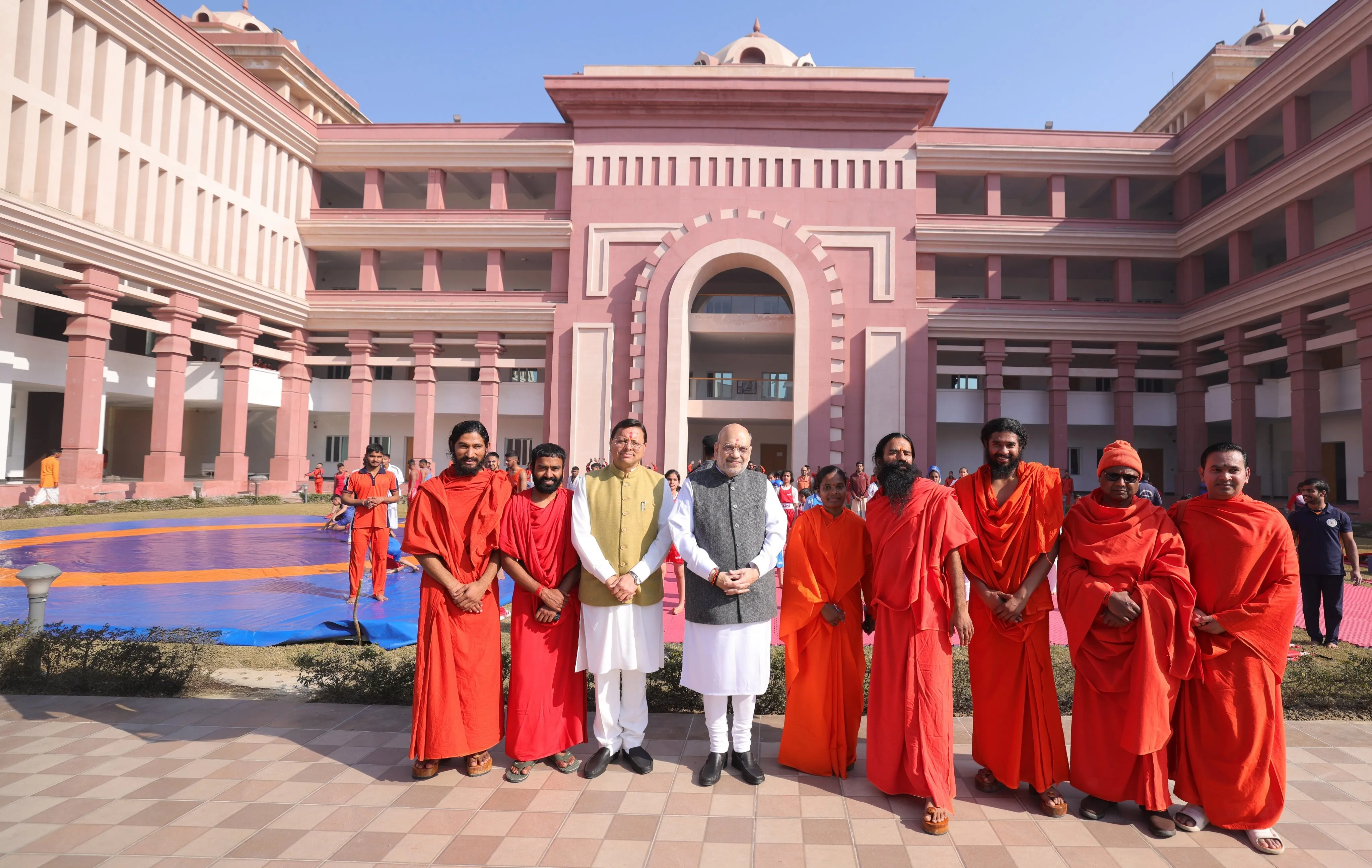 Amit Shah at Patanjali