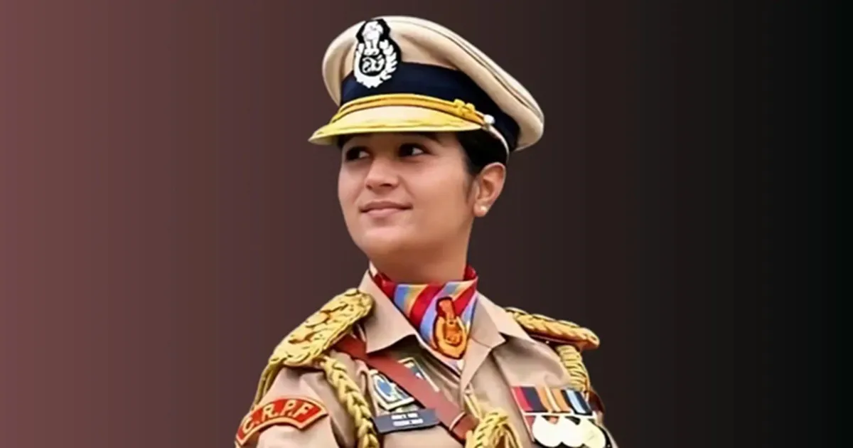 crpf first laday officer lead pared