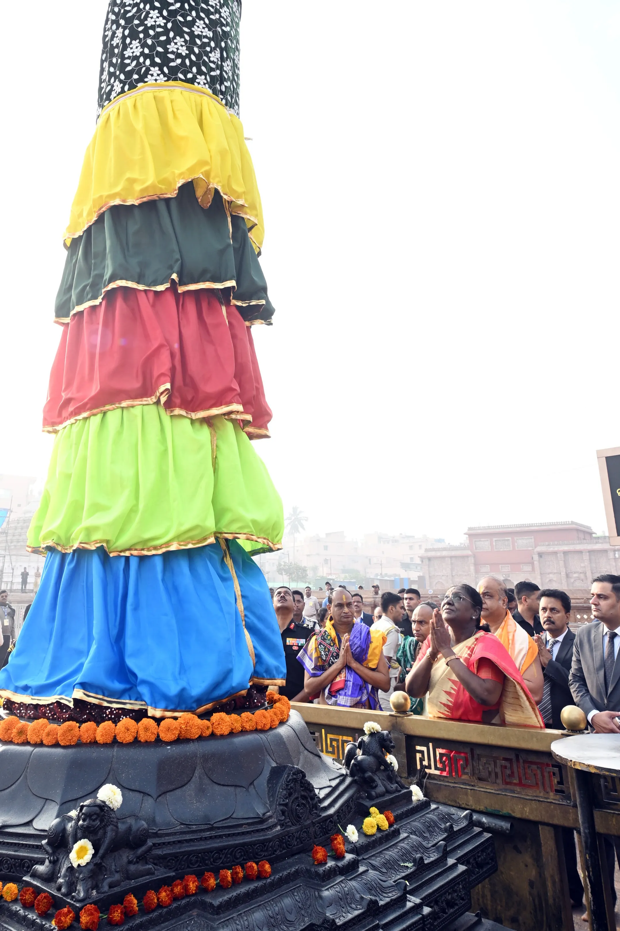 DRAUPADI MURMU AT JAGGANATH TEMPLE