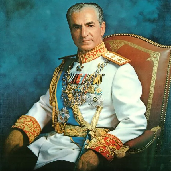 Official portrait of Mohammad Reza Pahlavi