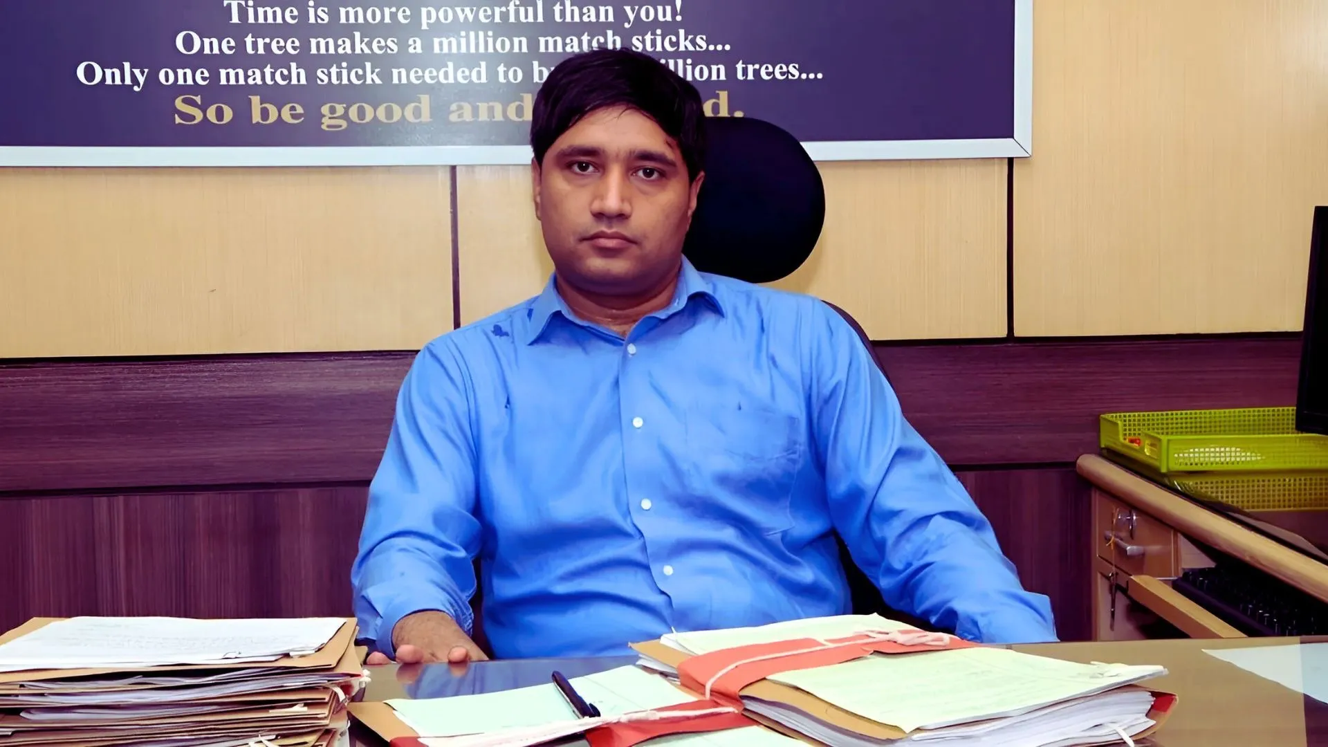 IFS Officer Sanjiv Chaturvedi