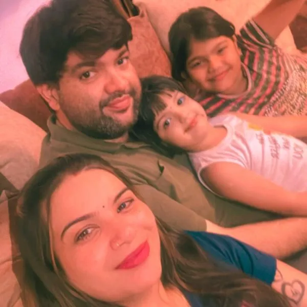 Ujjawal and Isha Family Pic