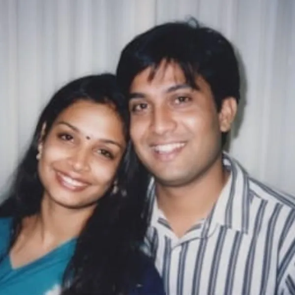 Ritu Verma and her husband late Manoj Kumar Verma