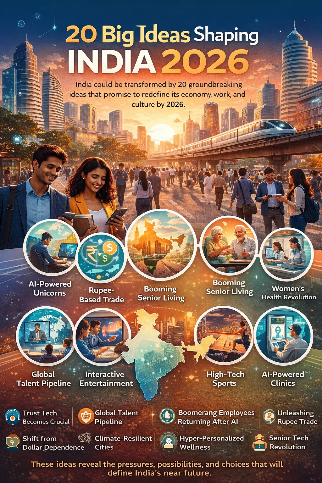 20 Big Ideas That Will Shape India in 2026