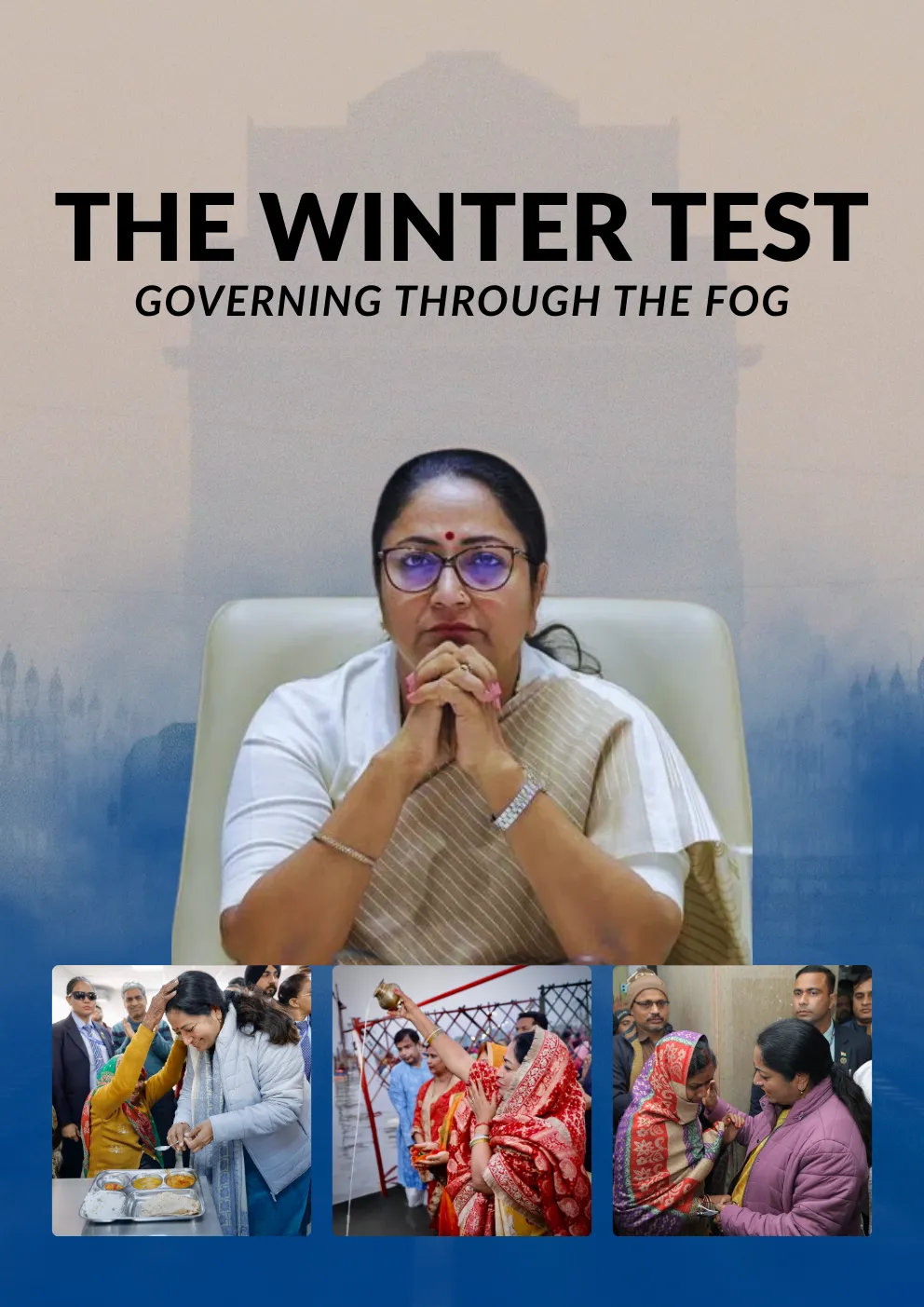 REKHA GUPTA - the winter test
