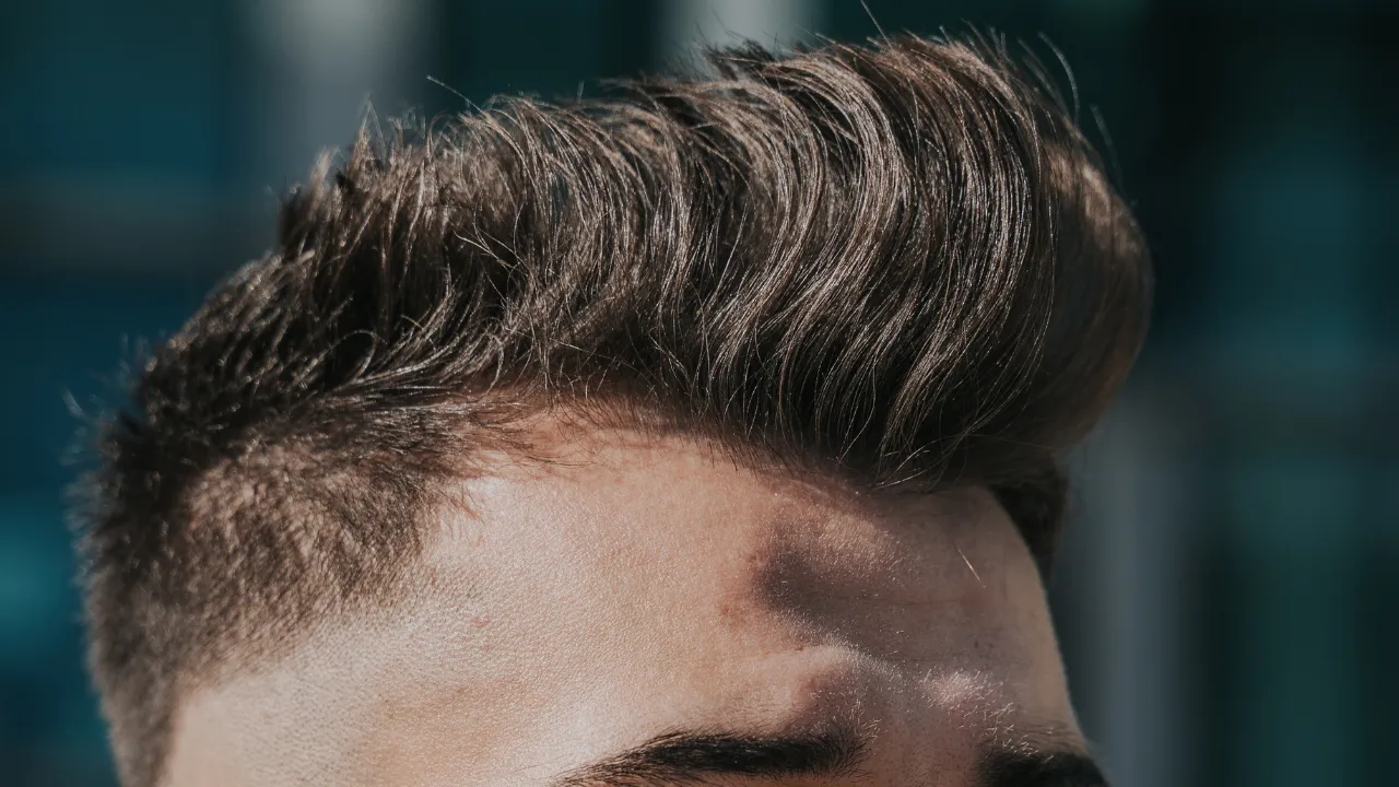 Faux hawk hair style