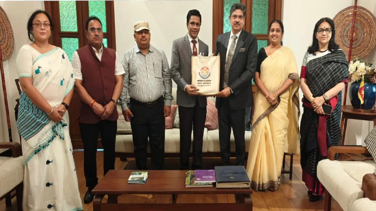 Lucknow University delegation visits Sri Lanka