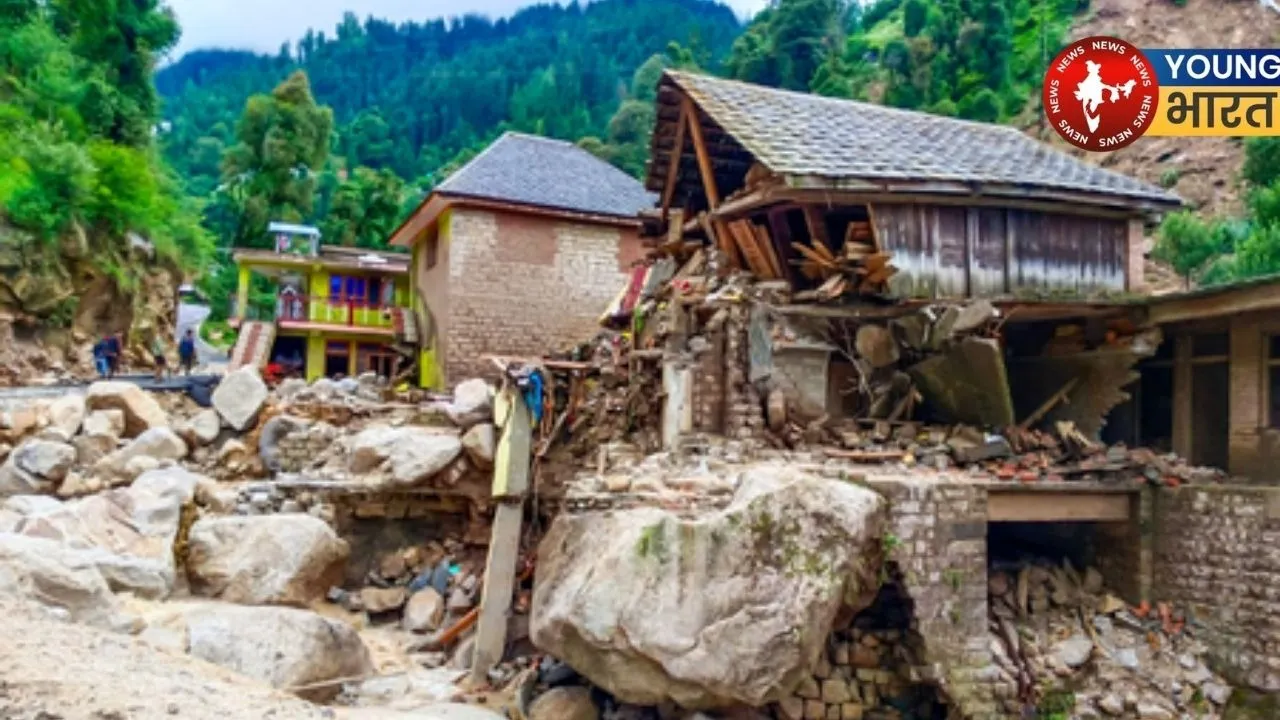 Heavy rain in Himachal