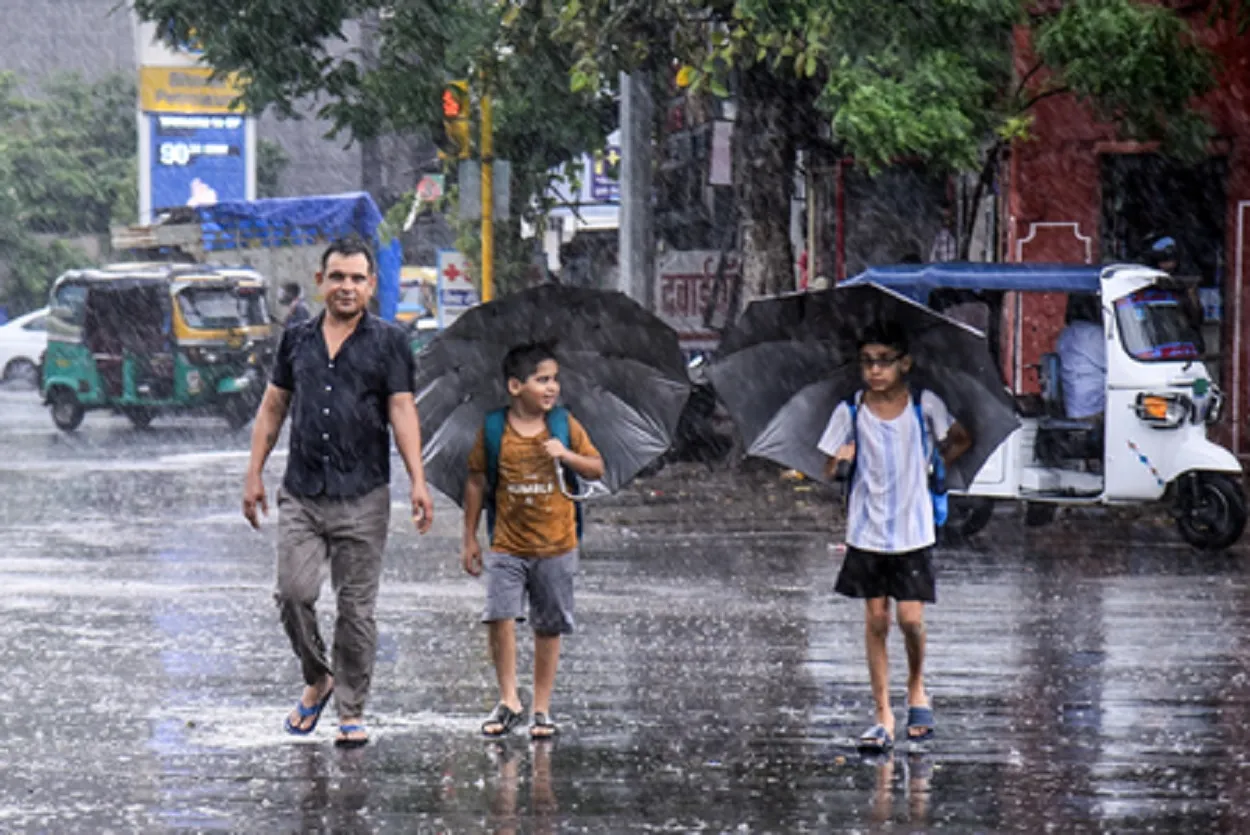 Rain in Jaipur