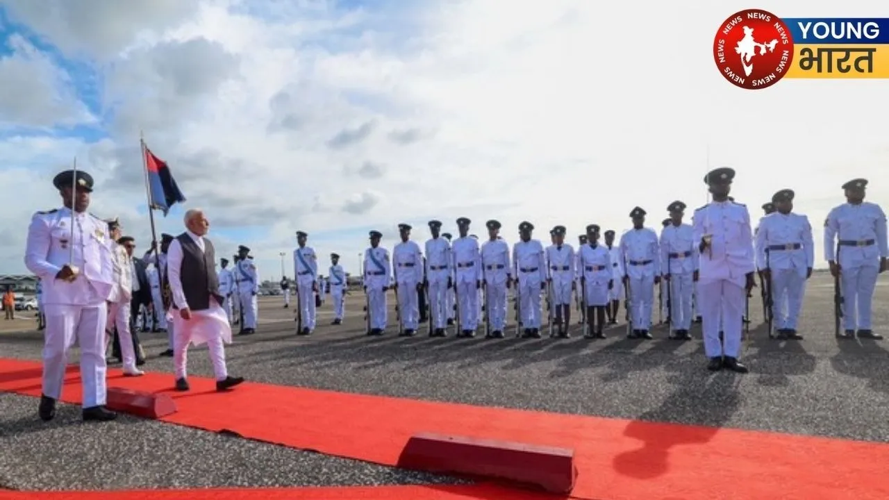 pm modi welcome Trinidad and Tobago
