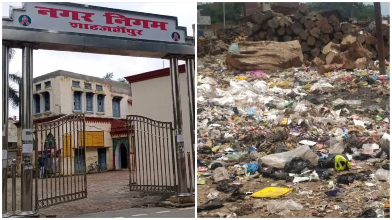 नगर के मुल्ला अंटा में गंदगी का ढेर
