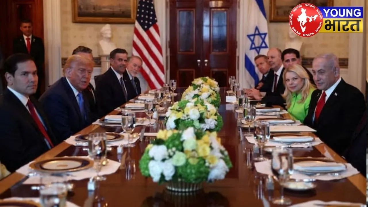 Donald Trump- Benjamin Netanyahu at Dinner in White house