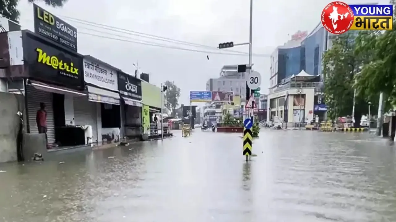 Heavy Rain in Ajmer 19 july 2025