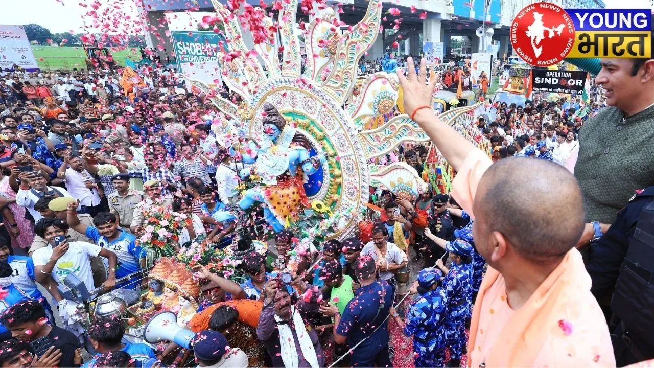 welcome to Shiva devotees by CM Yogi in Meerut