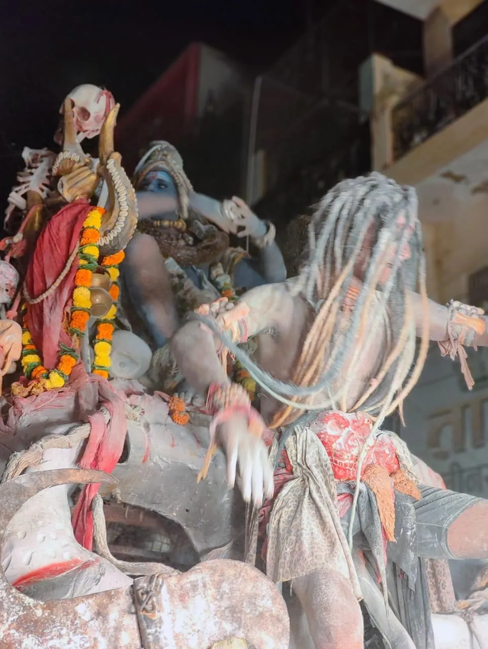शिव बरात में शामिल झांकी
