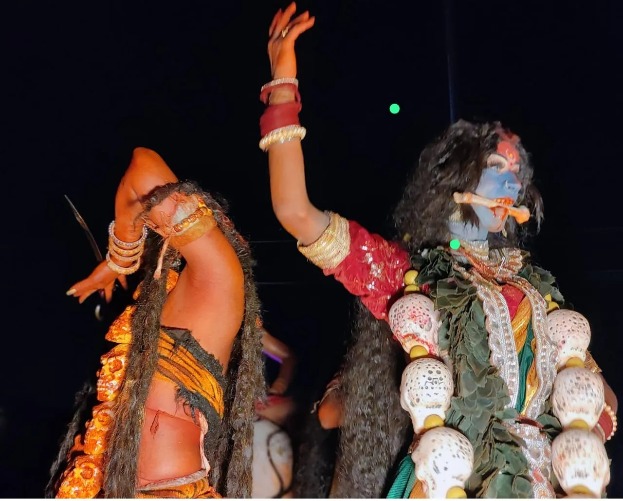 शिव बरात में शामिल झांकी