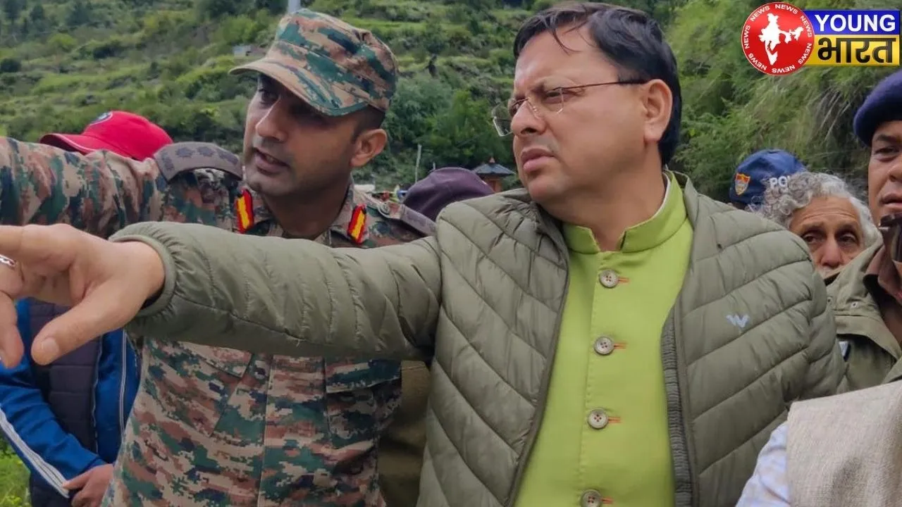 CM Dhami in Dharali3