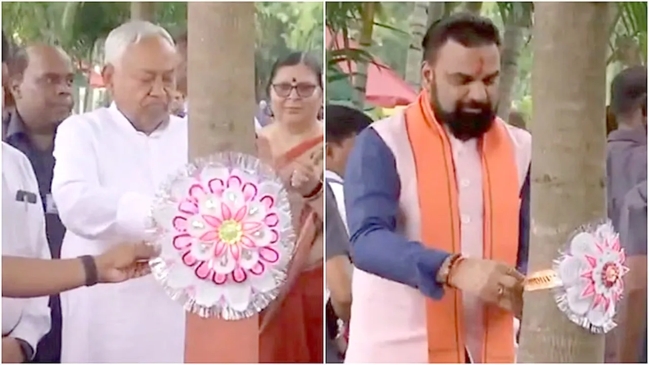 भाई-बहन का प्यार — देश-विदेश में छाया रक्षाबंधन त्यौहार : जानें नेताओं ने कैसे मनाया यह खास पर्व? | यंग भारत न्यूज