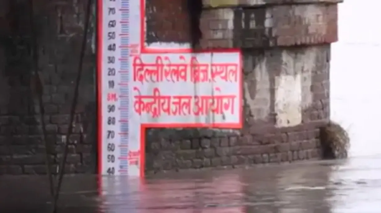 Yamuna water lavel