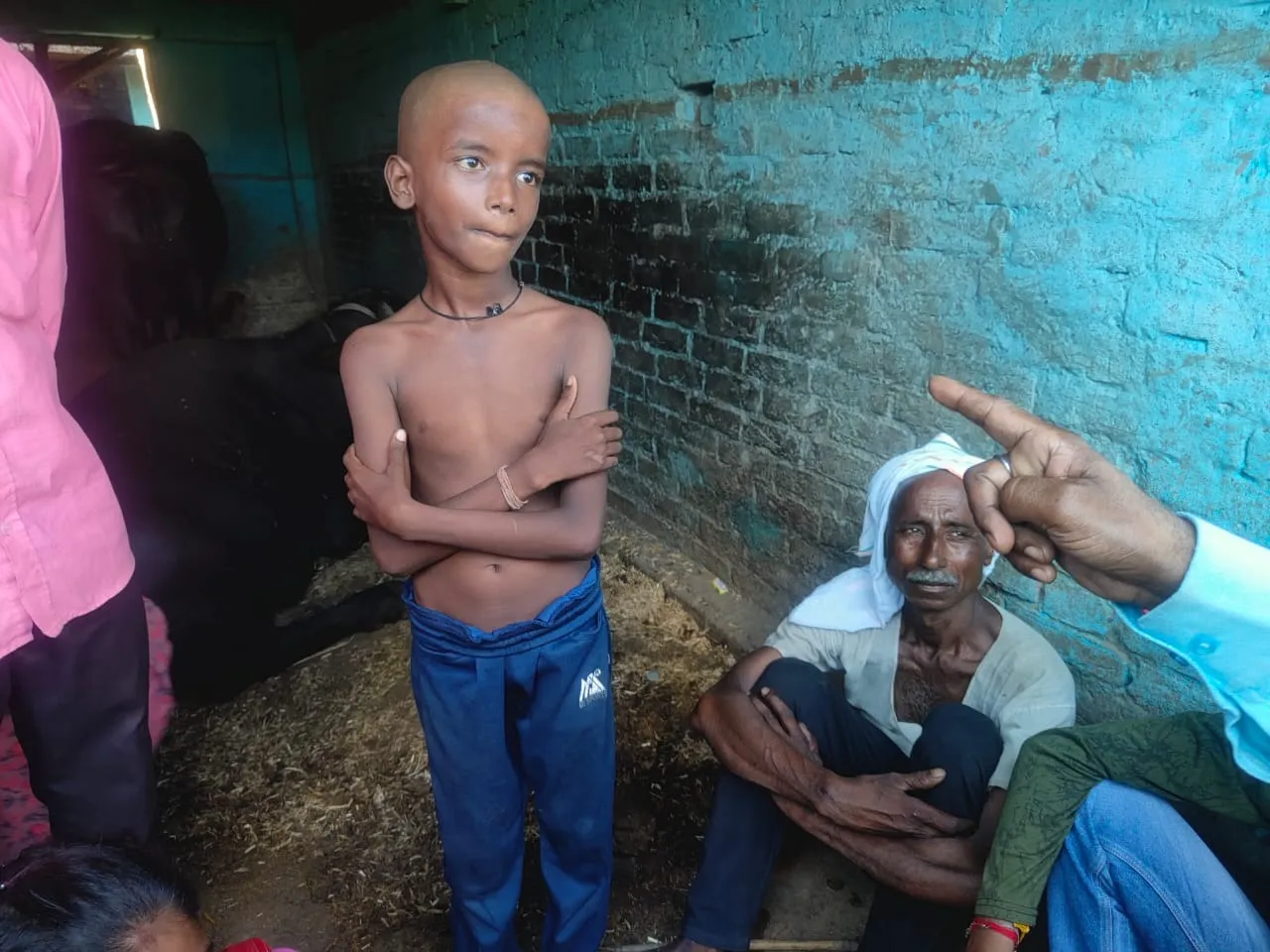 हंसराम की हत्या से गुमसुम पिता खेमकरन व माूसम हर्षल
