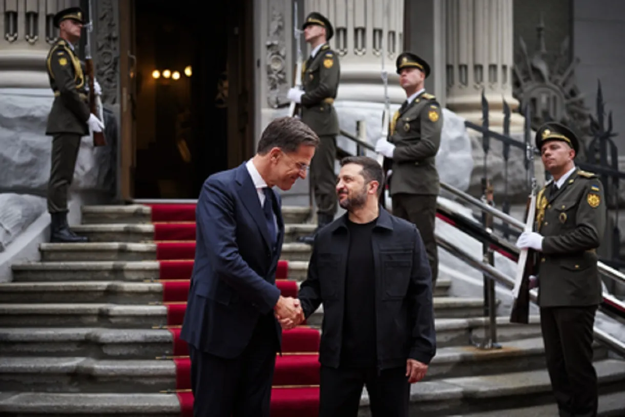 Zelensky meets NATO Secretary General