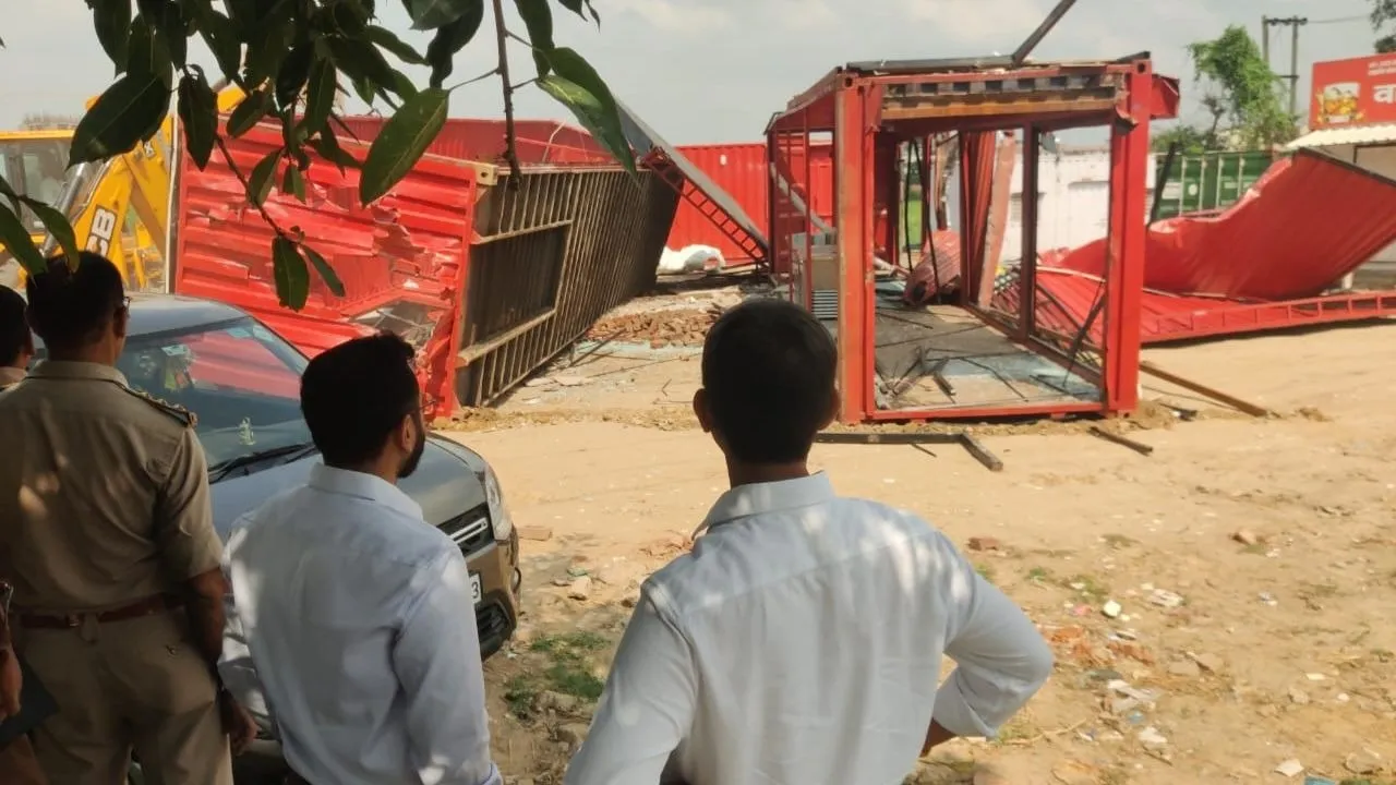 Encrochment Drive in Ghaziabad rajnagar Ext