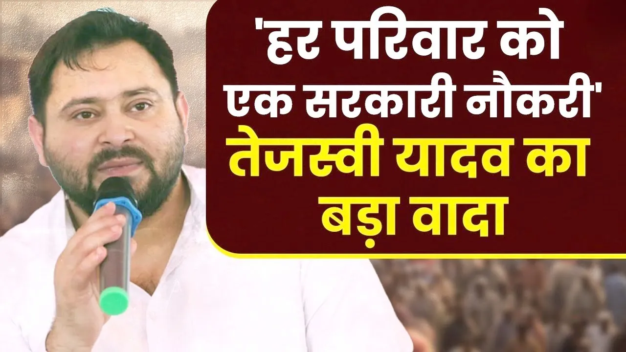 '20 दिन में हर परिवार को सरकारी नौकरी' क्या कहता है Article 16? पढ़ें 'तेजस्वी प्रण' का 'विश्लेषण' | यंग भारत न्यूज