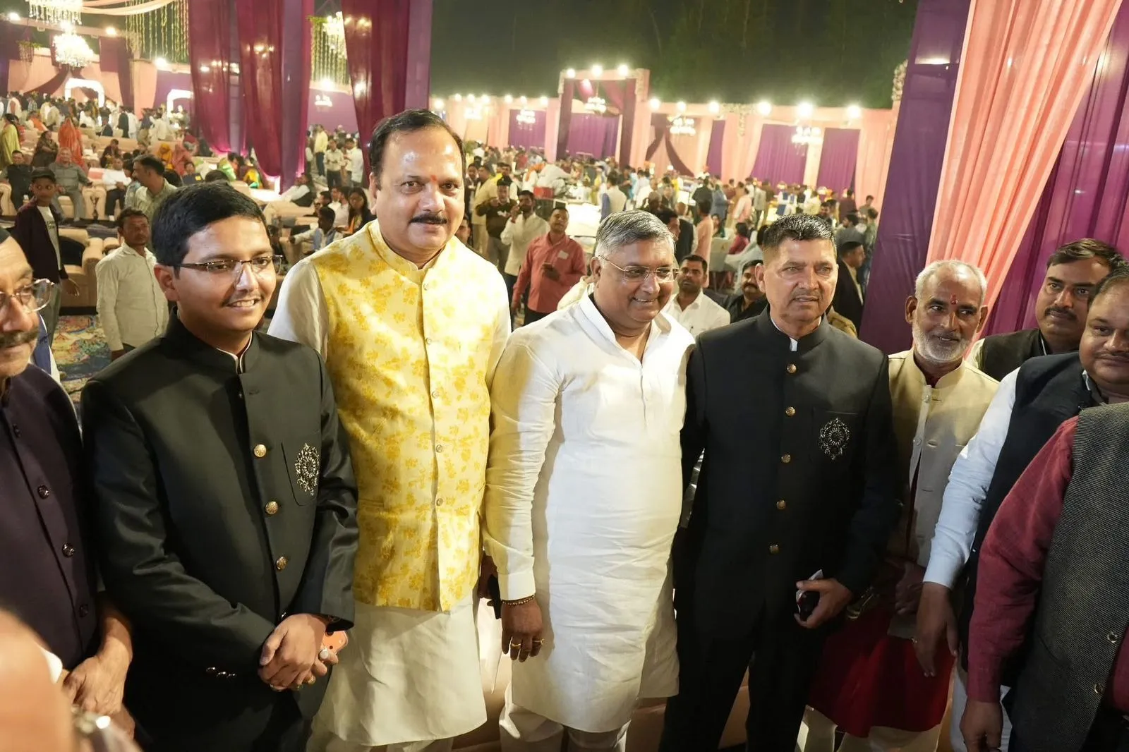 इंटरनेशनल सिटी में हुए शादी समारोह का एक दृश्य