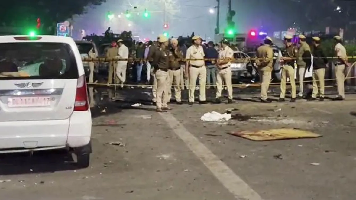 car blast In Red Fort