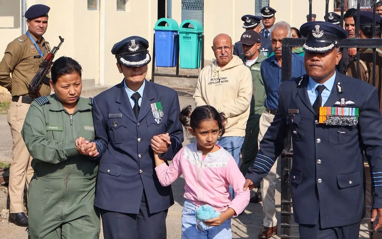 Tejas pilot Wing Commander Namansh