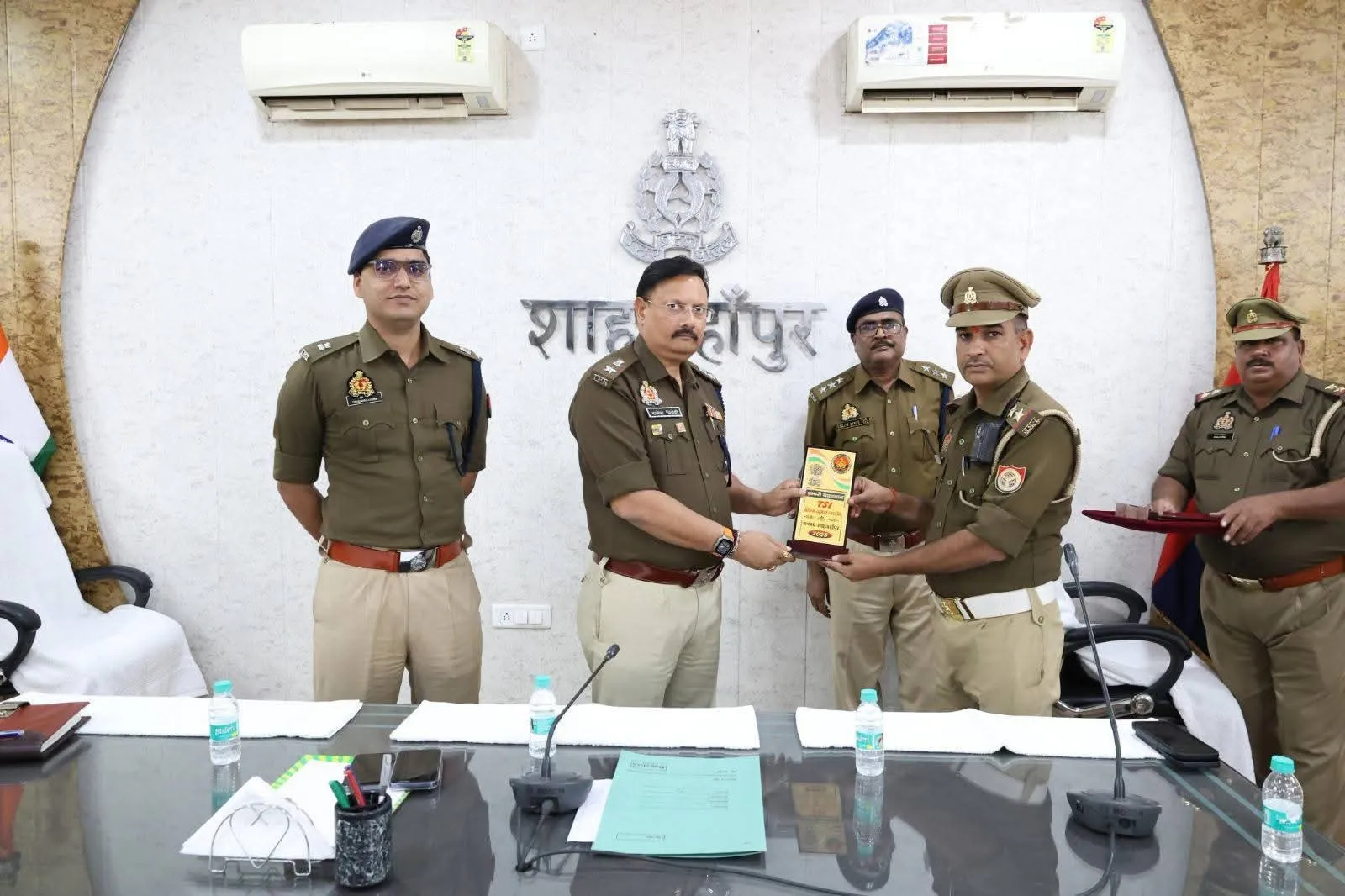 पुलिस लाइन में आयोजित प्रशिक्षण समापन समारोह