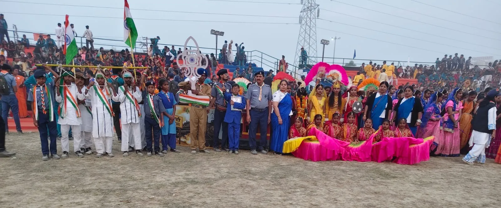 भारत स्काउट गाइड की जंबूरी में शामिल टीमें