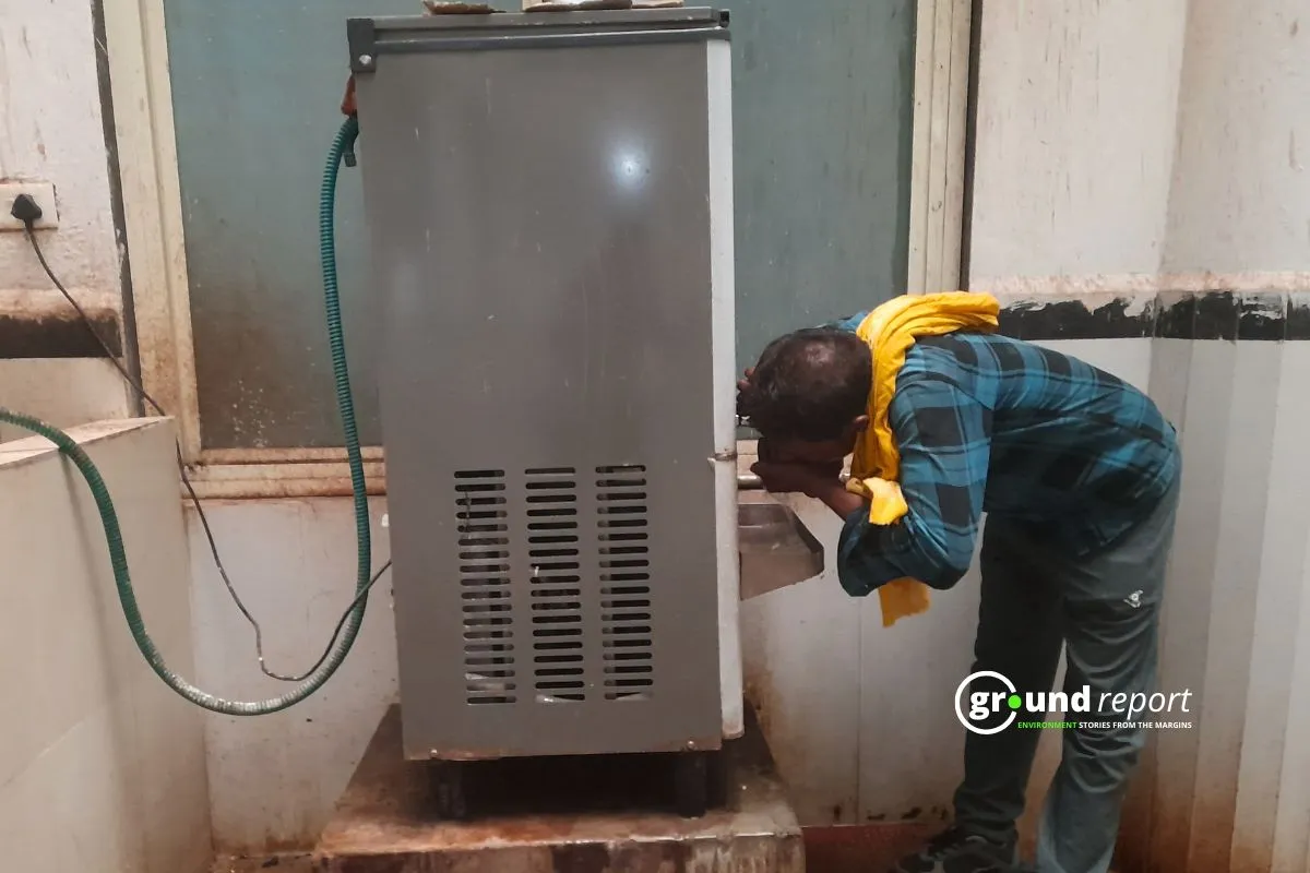 7 out of 8 water coolers were working at Chatarpur hospital