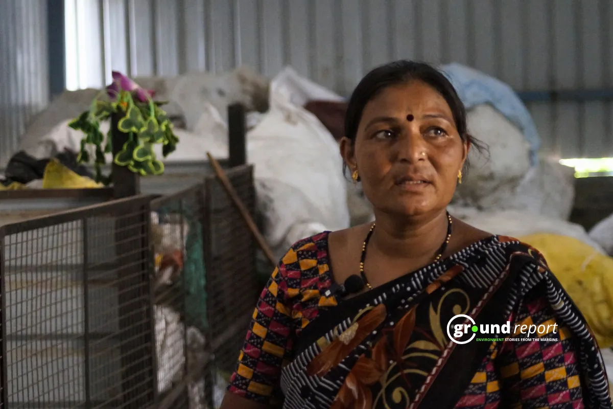 Mala nimbalkar of Bhopal ragpicker MRF 