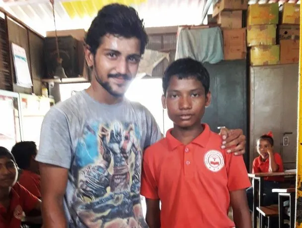 Child in Helpline education home