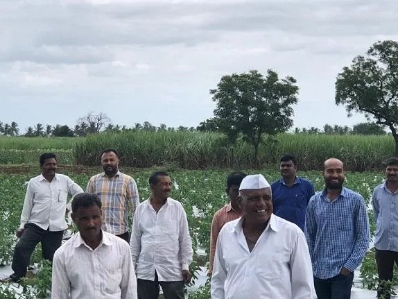 Anish doing Business with help of many Farmers