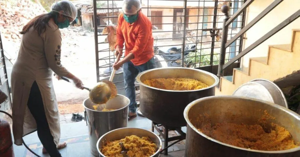 Food for needy