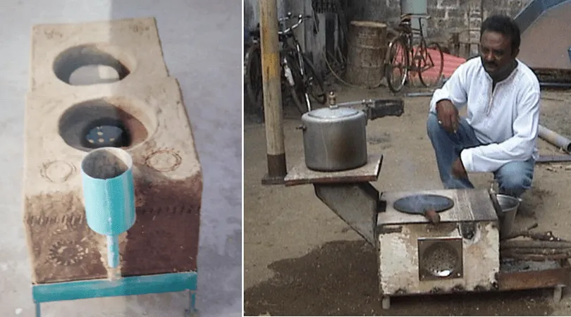 wooden stove