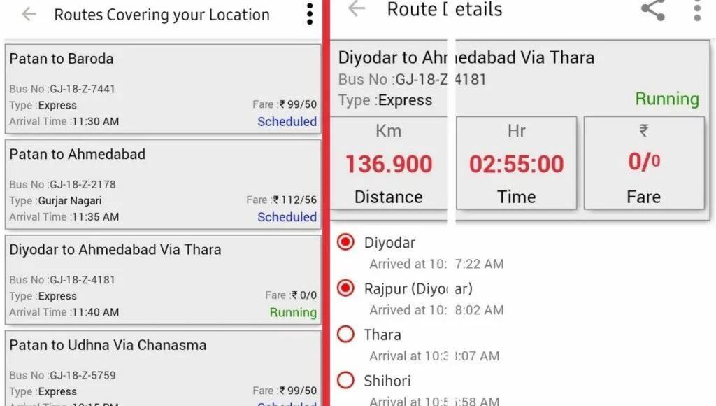 GSRTC Bus