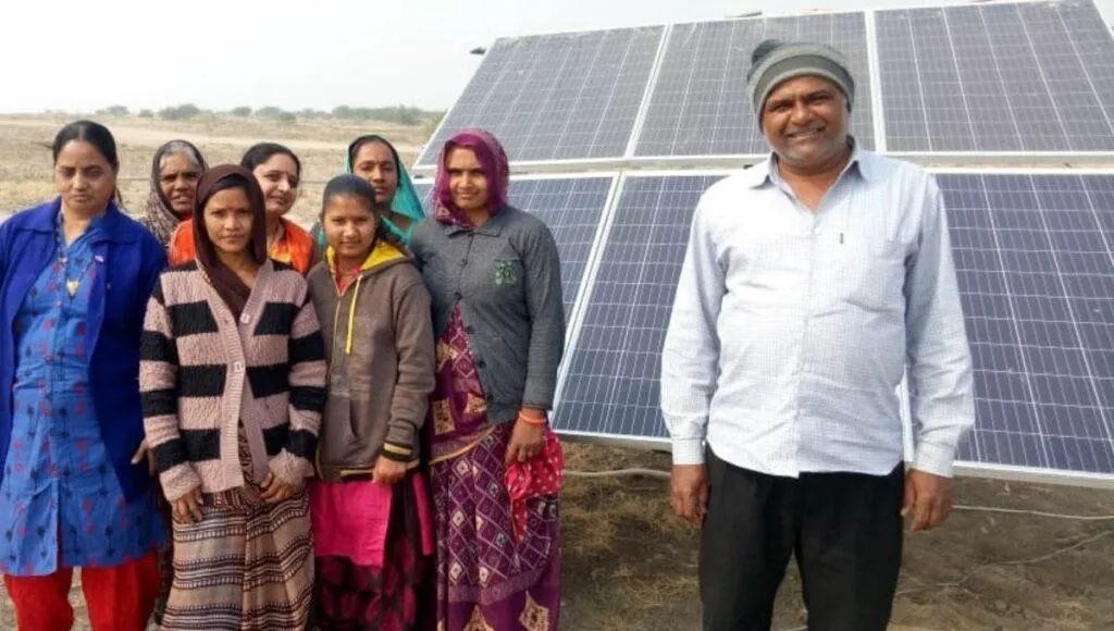 Solar System For Salt Farmers