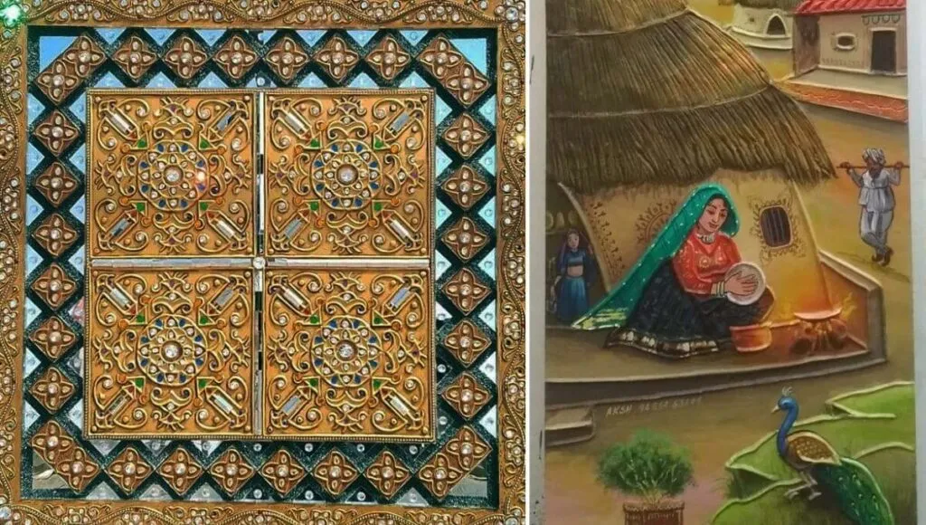 mud work painting