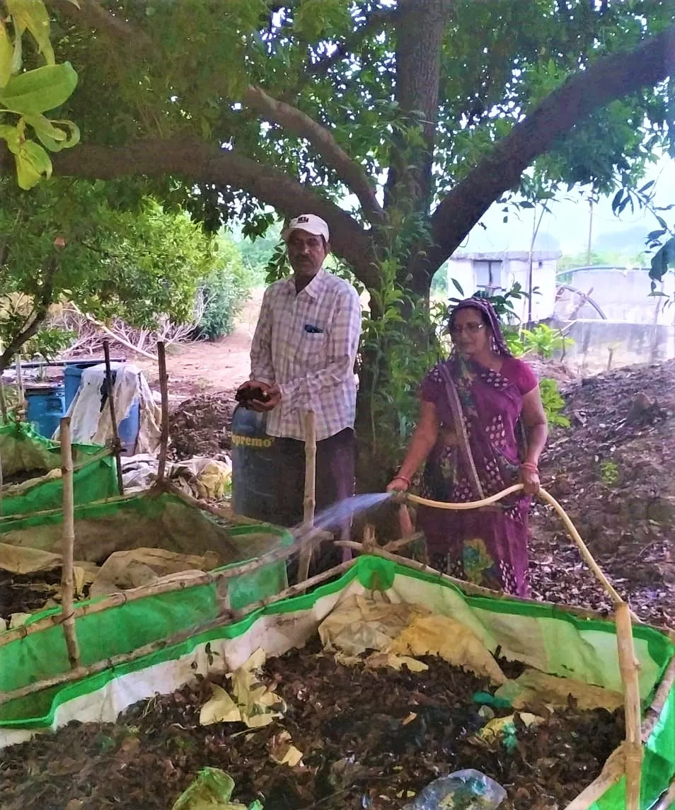organic woman farmer