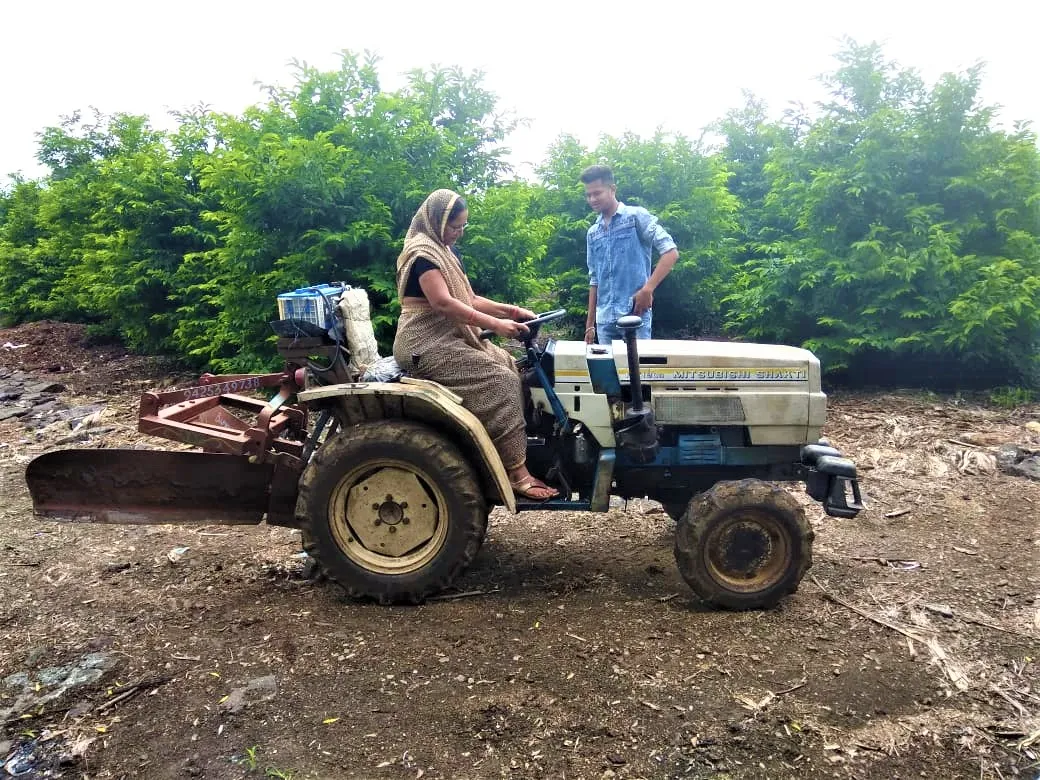 organic woman farmer