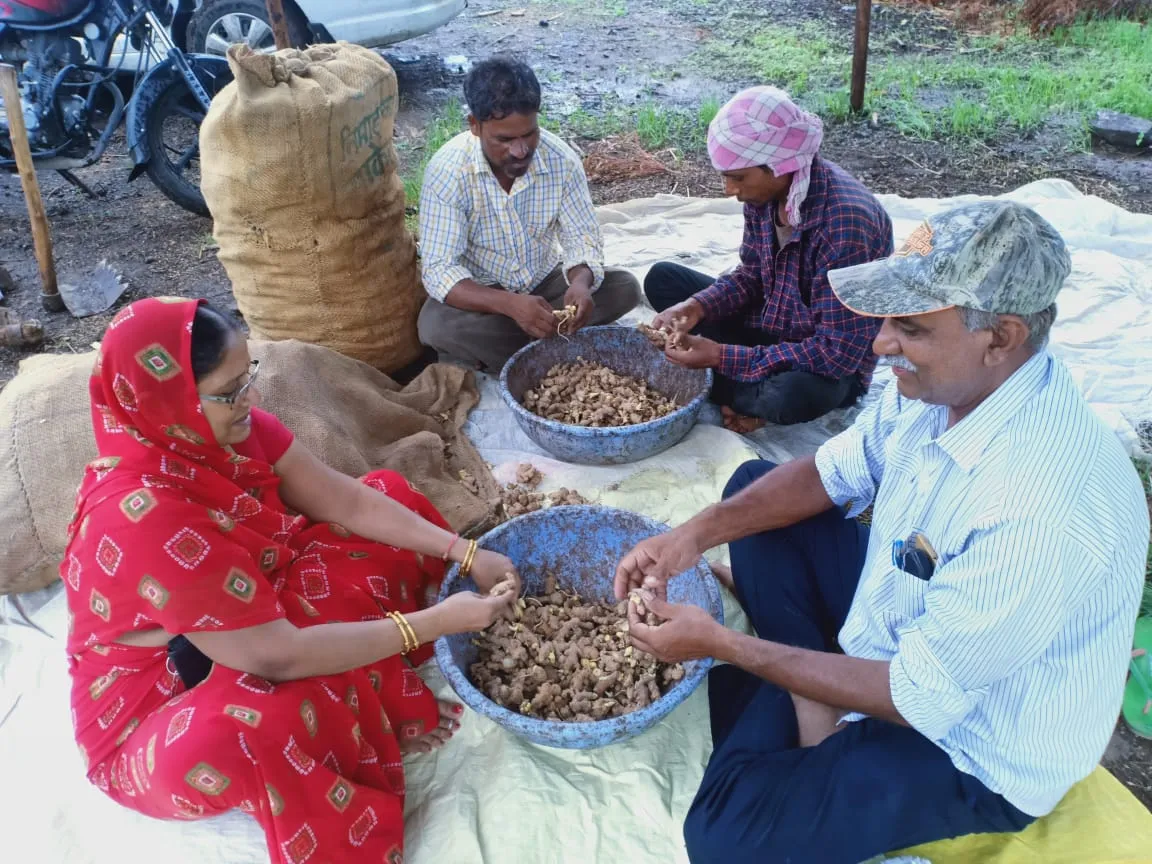 organic woman farmer