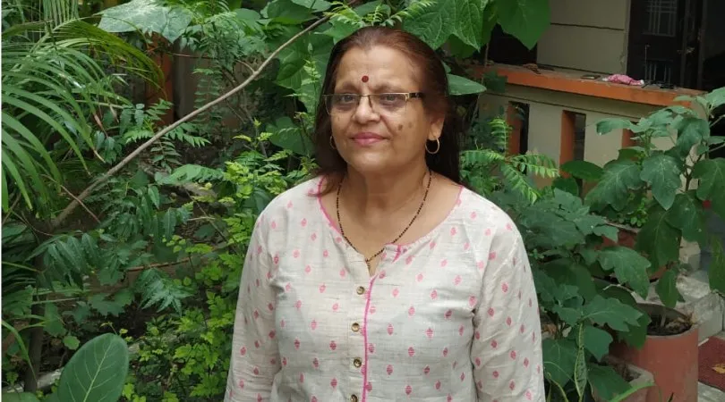 Tilottama Lokre doing Gardening