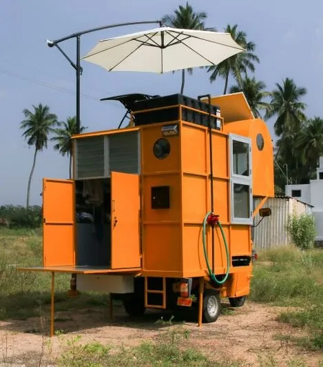 House made on an auto
