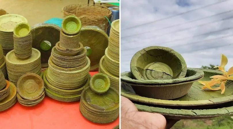 Eco-Friendly Leaf Plates