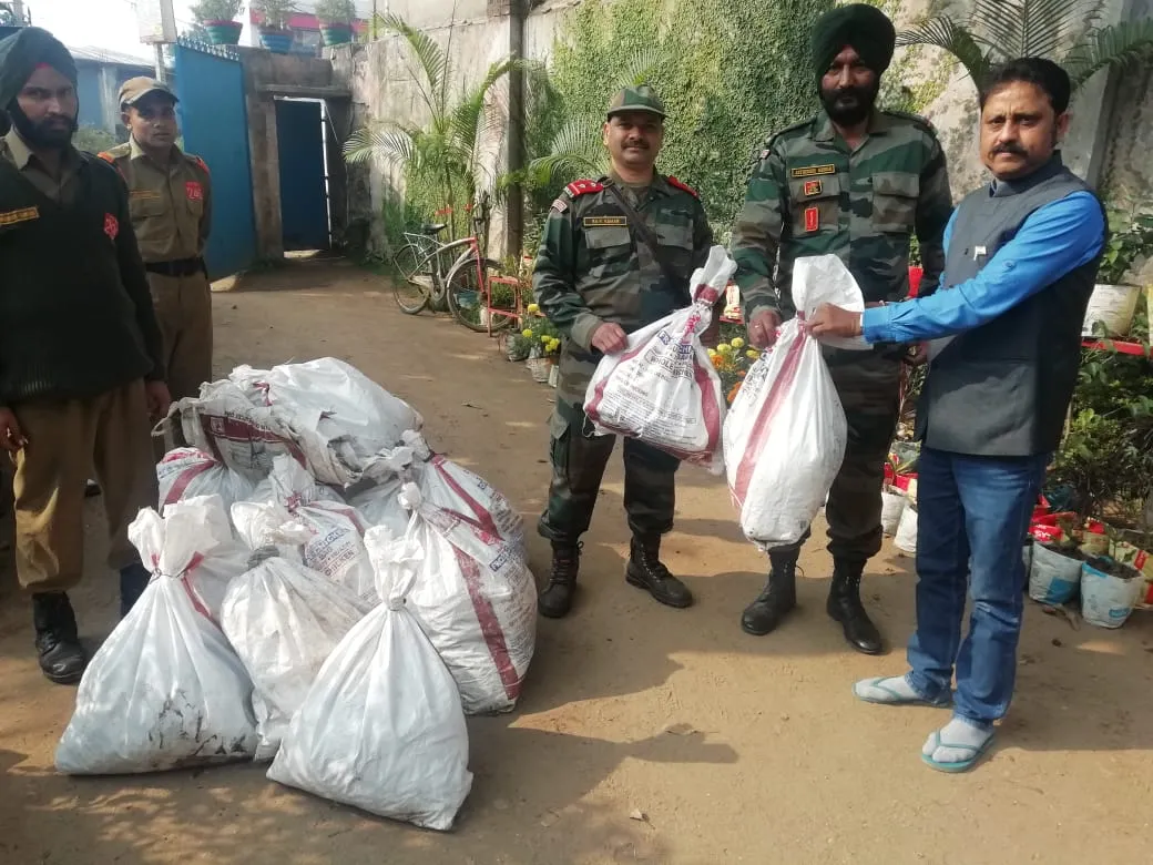 Jharkhand Couple Giving Plants