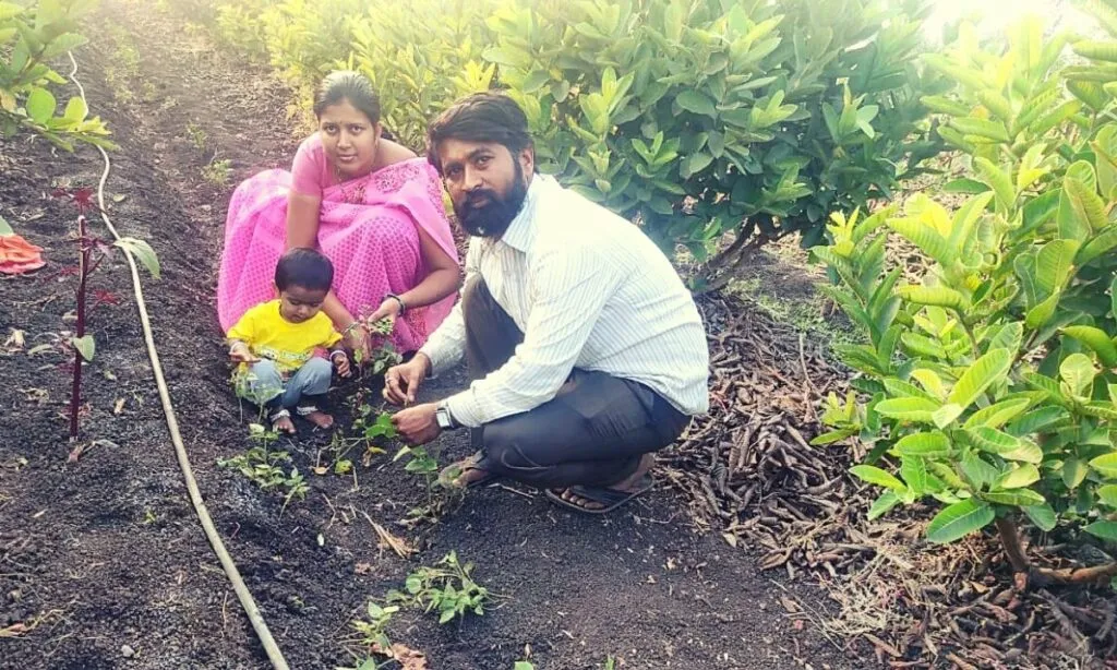 Farmer Couple