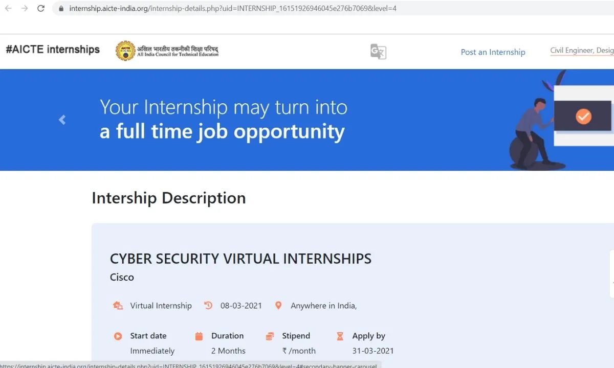 AICTE Virtual Internship